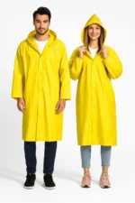 Kapüşonlu Ve Çıtçıtlı Eva Yağmurluk - Görsel 2