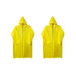 Kapüşonlu Ve Çıtçıtlı Eva Yağmurluk