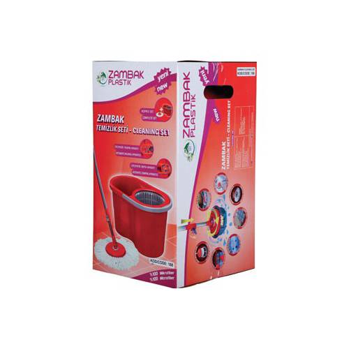 zambak temizlik seti Zambak Döner Başlıklı Vilada Temizlik Seti - Görsel 2